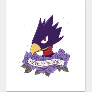 Tokoyami Revelry in the Dark Tattoo Posters and Art